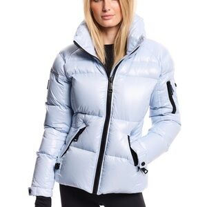 SAM. Women's Sky Blue Puffer Jacket